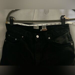 Calvin Klein raw hem baggy jeans
